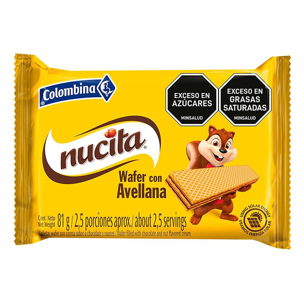 Galletas NUCITA wafer nucita (81  gr) img #1