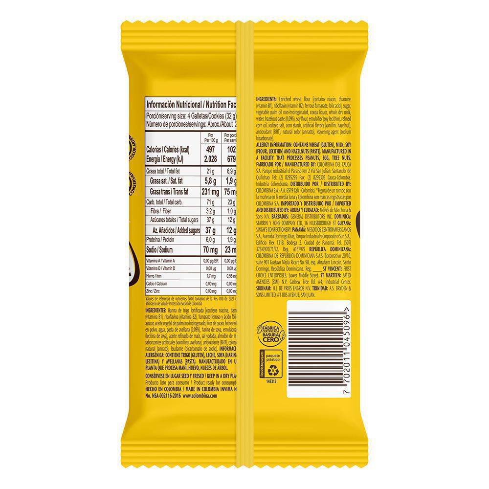 Galletas NUCITA wafer nucita (81  gr) img #2