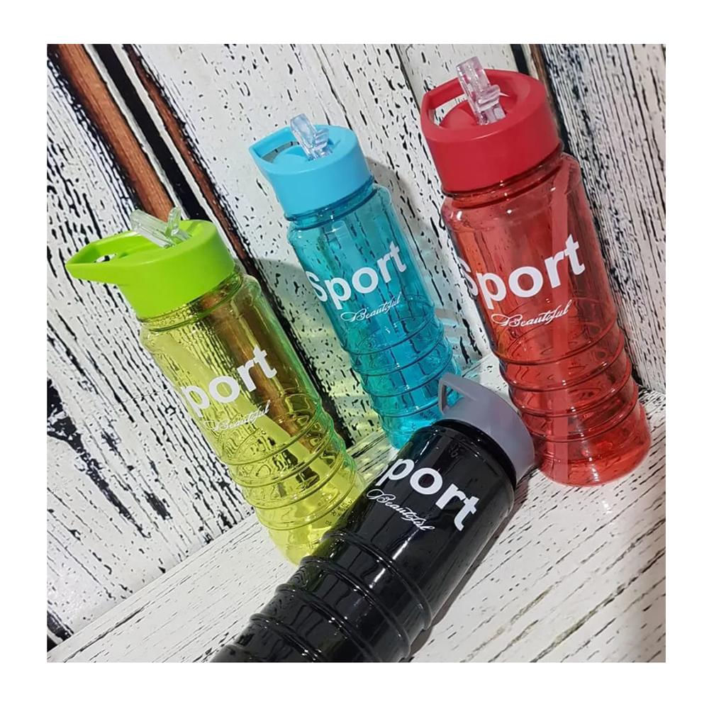 Termo 750Ml Rojo Botella Agua Deportiva Boquilla Seguridad Botilito img #3