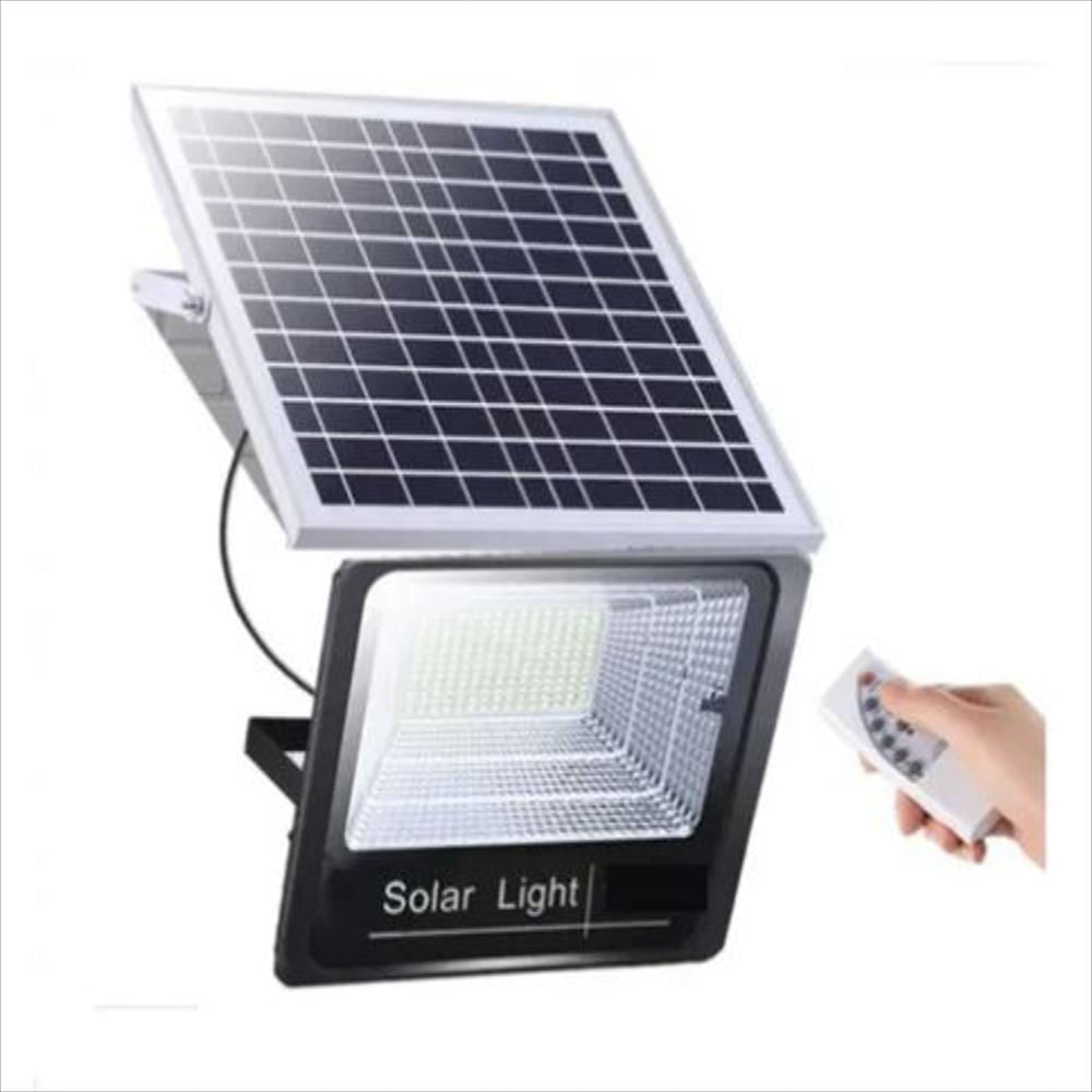 Reflector De 50W Con Panel Solar