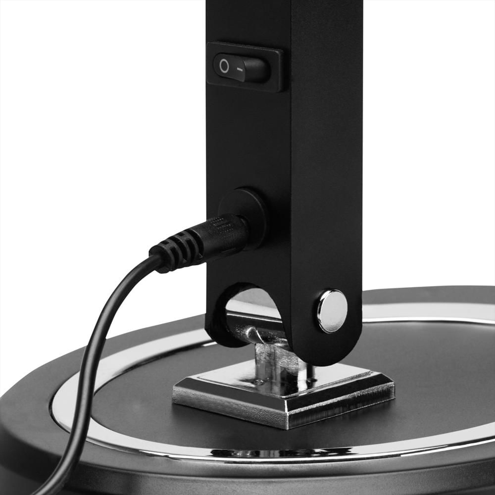 Lampara Escritorio Led Fx026 Brazo Oscilante Usb Negra img #4
