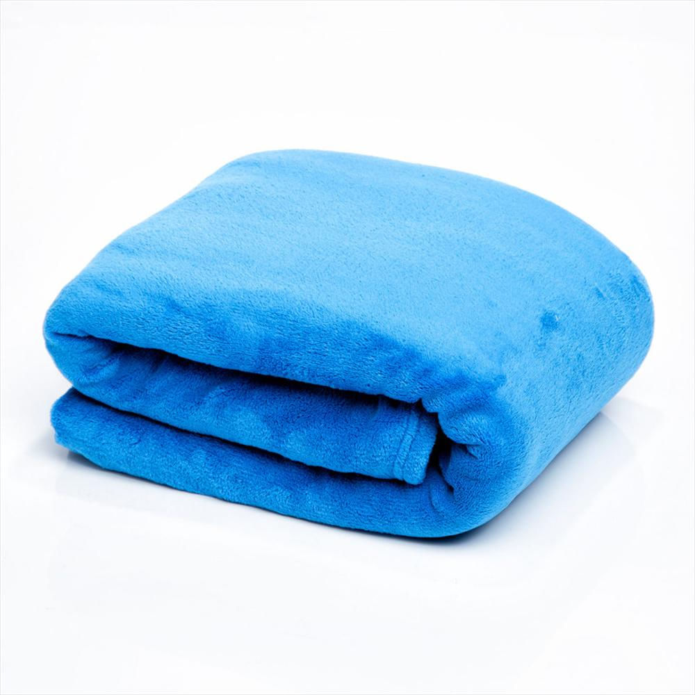 Cobija Flannel Fleece Azul King img #4