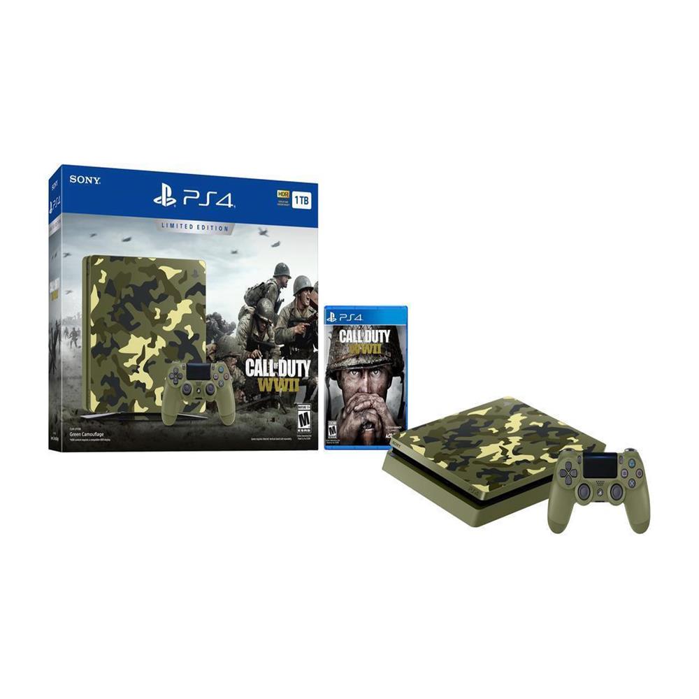 Consola Ps4 Slim 1Tb Edicion Militar Call Of Duty Ww2 img #2