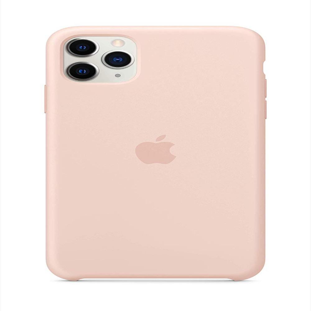 Funda Case Para Iphone 11 Pro Max Protector Suave Silicon Arena Rosa img #2