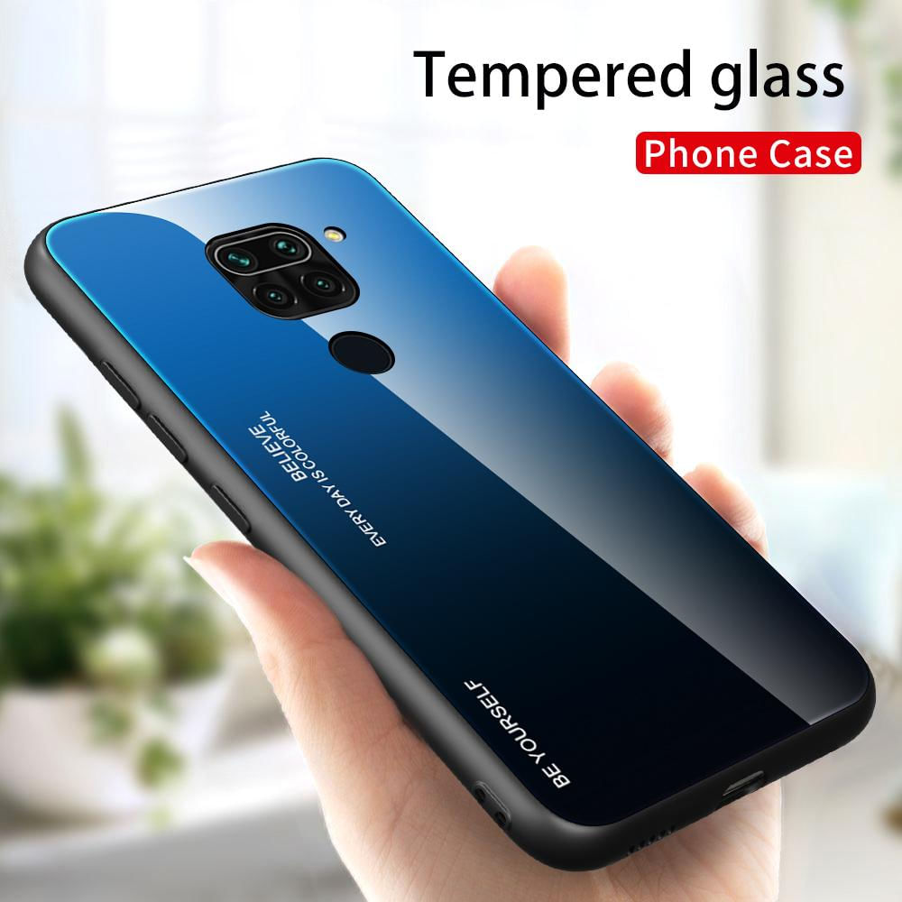 Carcasas Xiaomi Redmi Note 9 Y Mica De 9D Vidrio Templado img #2