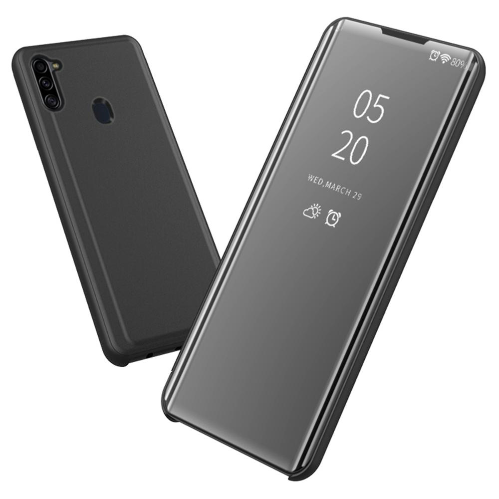 Carcasas De Chapado Espejo Para Samsung Galaxy A11 Dorado img #4
