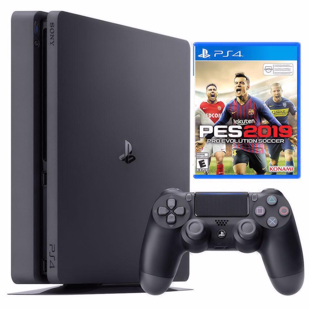 Consola PS4 Slim 1TB  + PES 19 + Balon No. 5 img #1