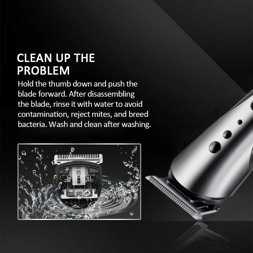 Kemei 1407 Rechargeable 3 In1 Electric Waterproof Wireless img #4