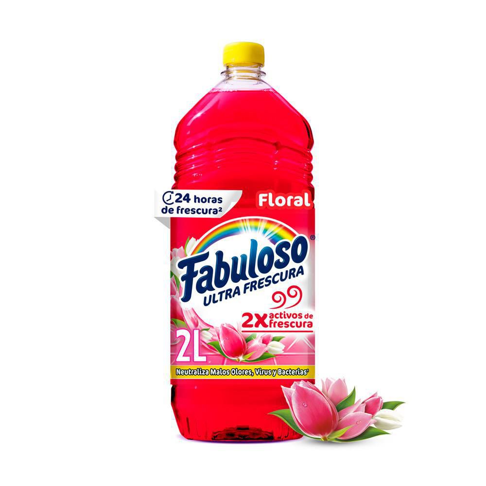 Limpia Pisos FABULOSO Antibacterial Floral (2000  ml) img #1