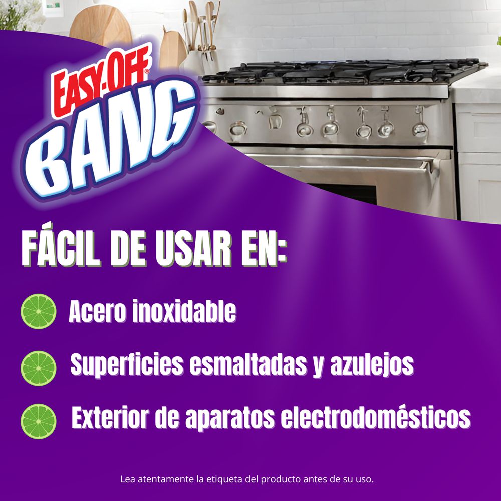 Limpiador multiusos EASY OFF quitagrasa (500  ml) img #3