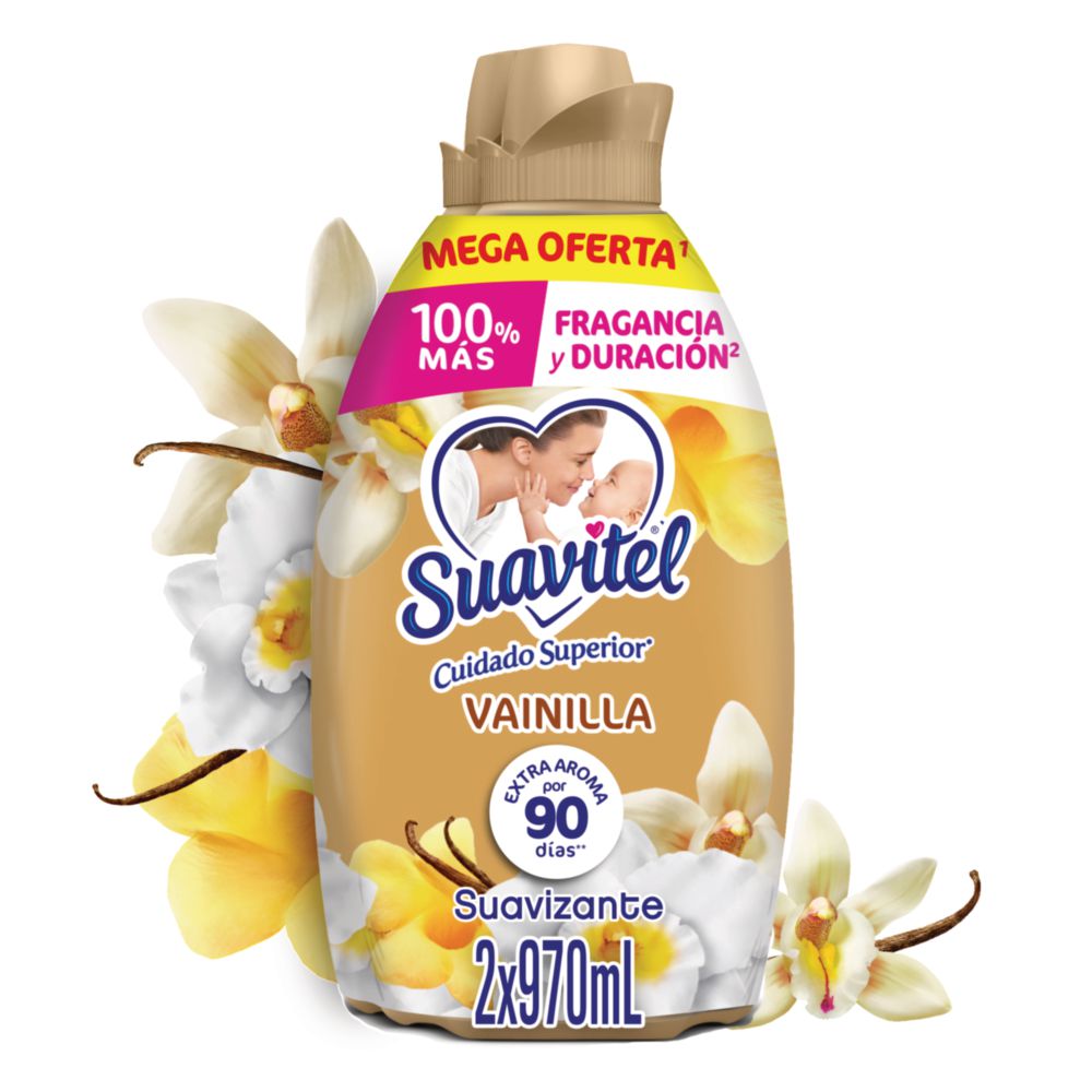 Suavizante SUAVITEL cuidado superior vainilla (1940  ml) img #1