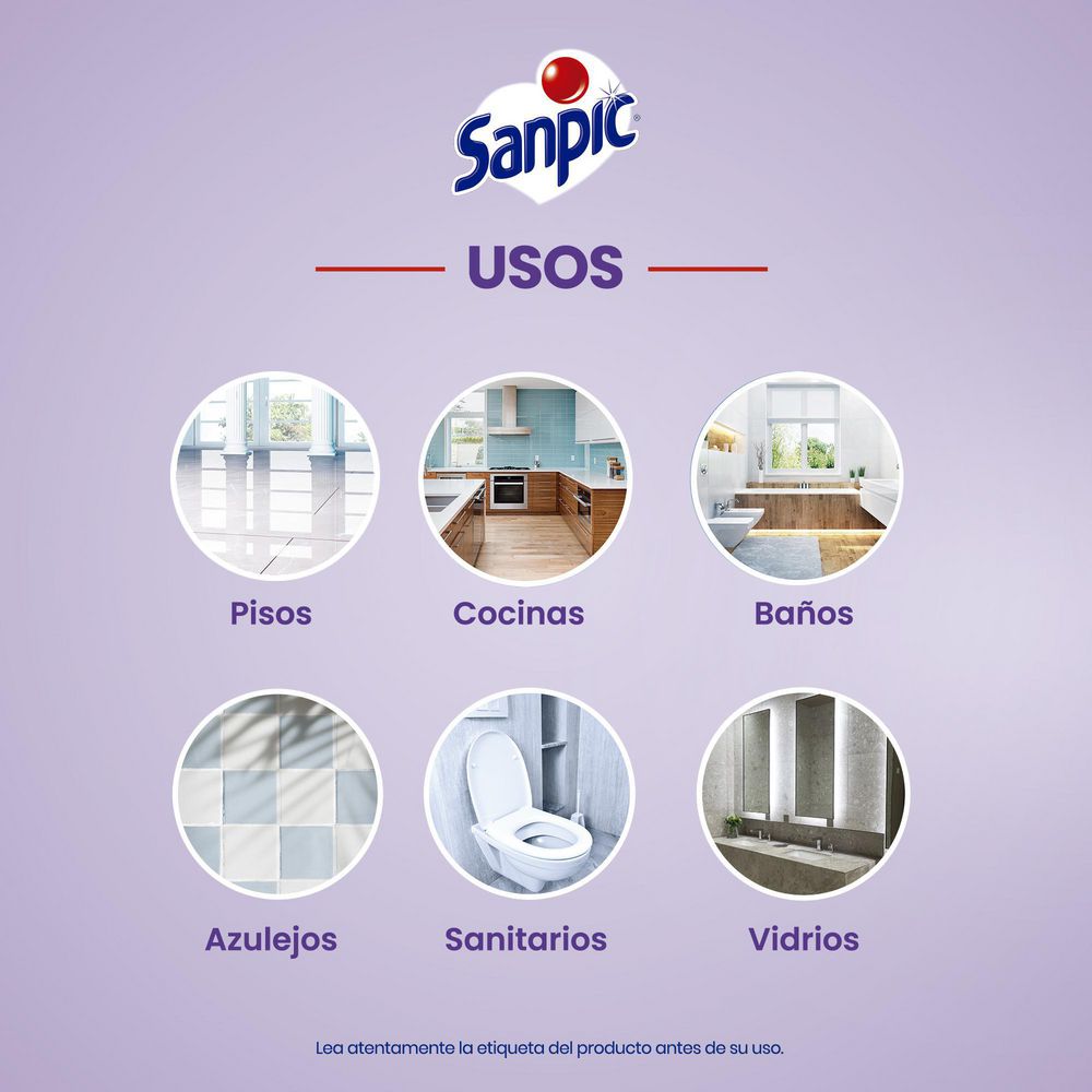 Limpiapisos SANPIC  (2000  ml) img #4
