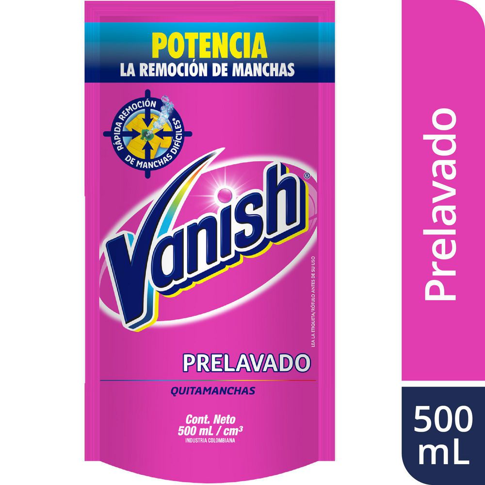 Quitamanchas VANISH prelavado (500  ml) img #1