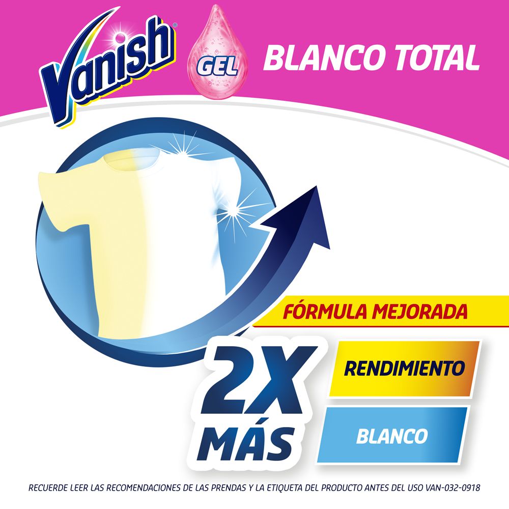 Quitamanchas VANISH prelavado (500  ml) img #2