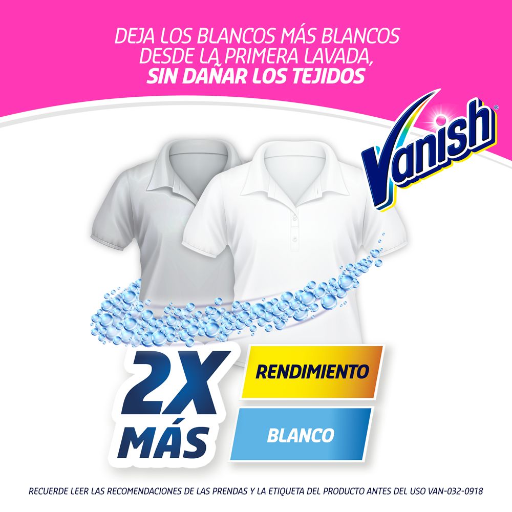 Quitamanchas VANISH prelavado (500  ml) img #3