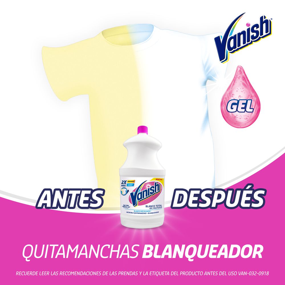 Quitamanchas VANISH prelavado (500  ml) img #4