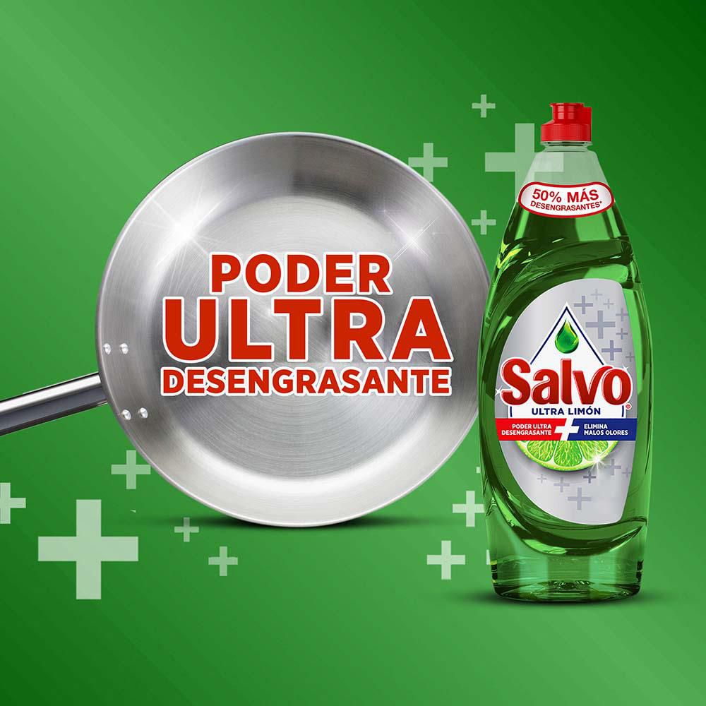 Lavaplatos SALVO ULTRA LIMON (640  ml) img #2