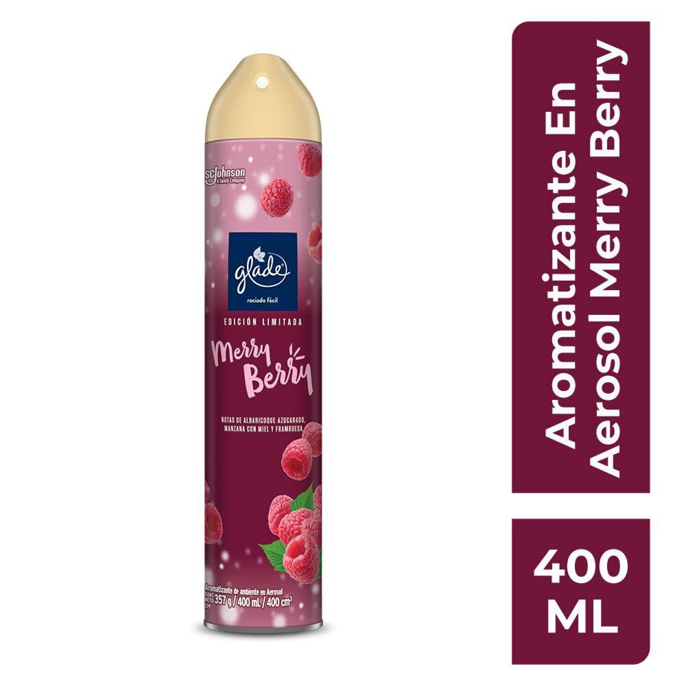 Aromatizante GLADE De Ambiente Merry Berry (400  ml) img #2