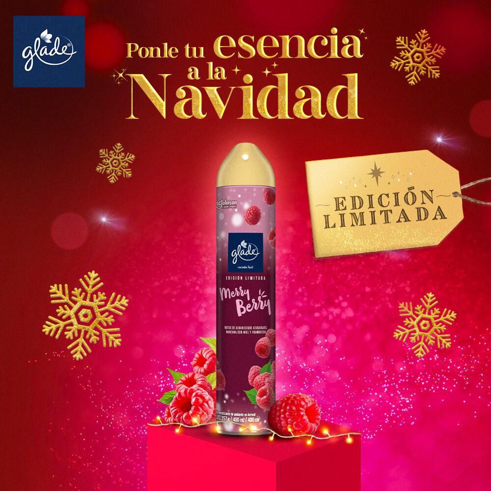 Aromatizante GLADE De Ambiente Merry Berry (400  ml) img #4