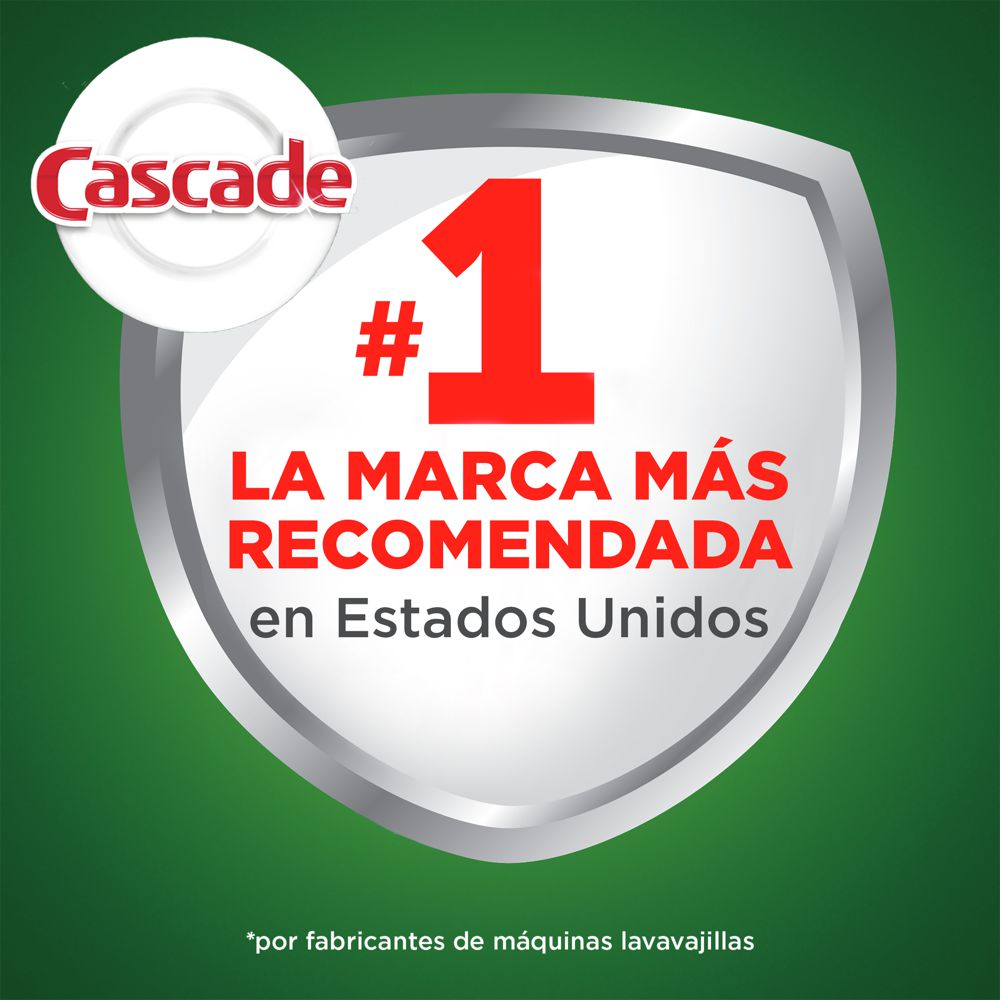Lavaplatos CASCADE Original aroma fresco con dawn  (1700  ml) img #6