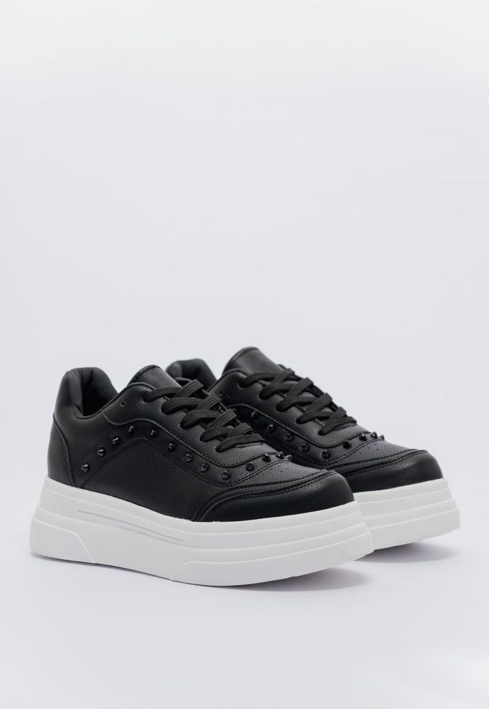 Tenis Tenis casual con taches negros PEOPLE img #2