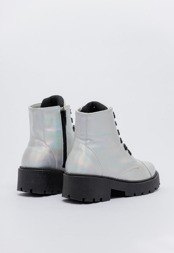 Botas Bota tipo combat niña tornasol PEOPLE img #3
