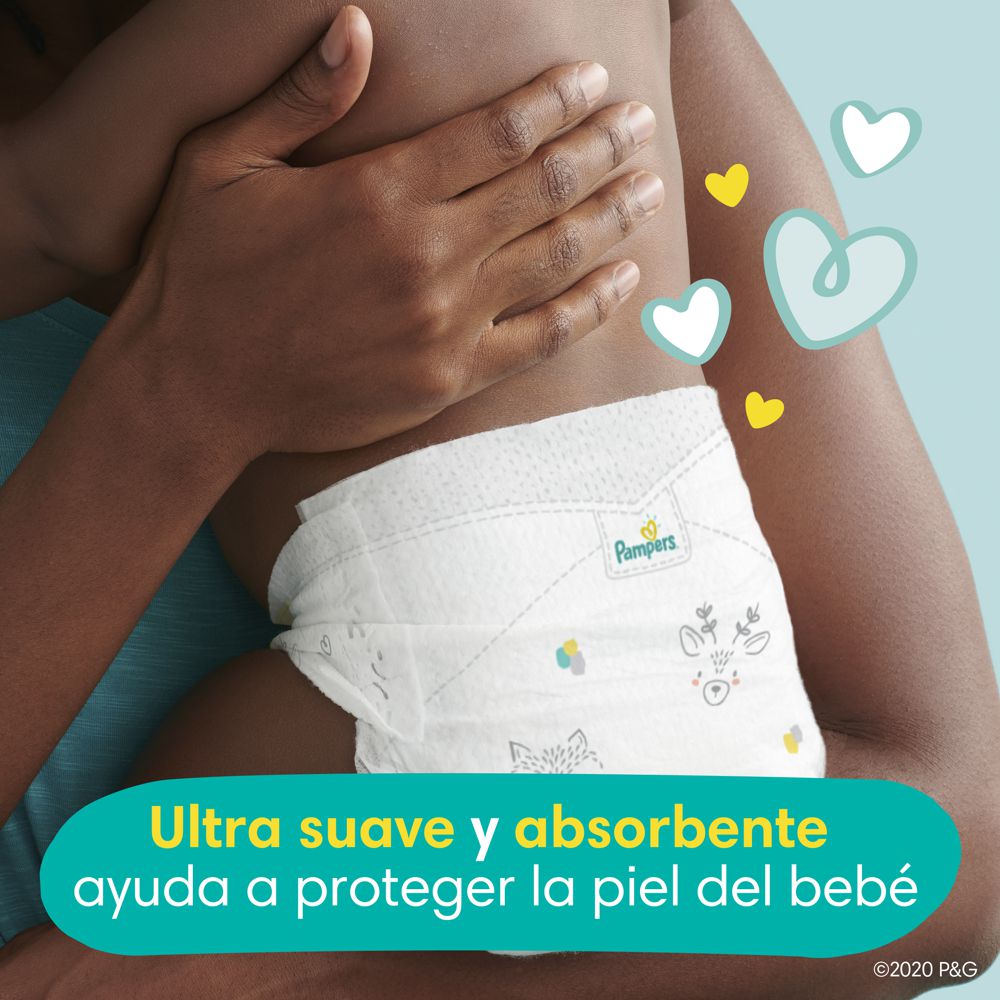 Pañales PAMPERS MARCA EXCLUSIVA suave recién nacido (31  und) img #4