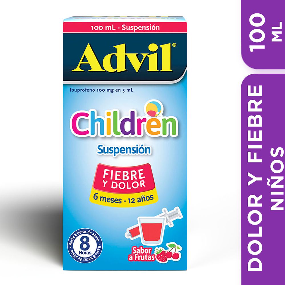 Jarabe ADVIL children dolor y fiebre (100  ml) img #1