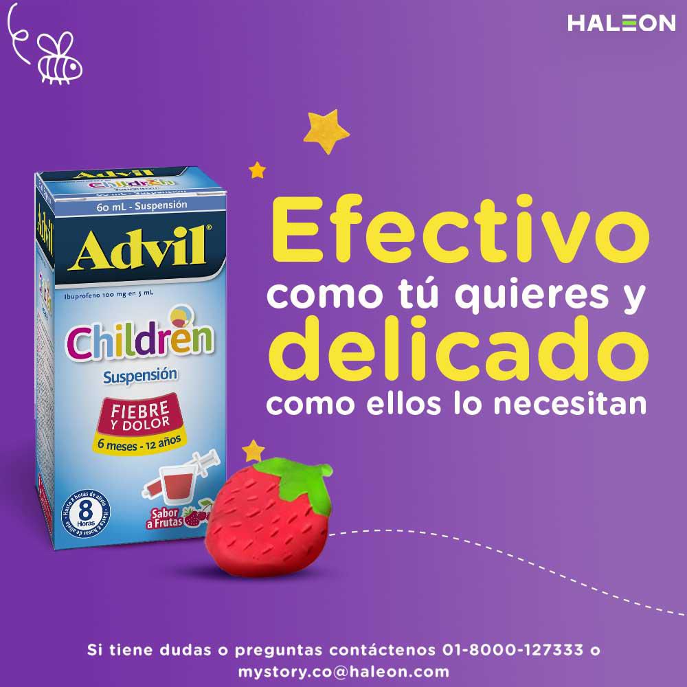 Jarabe ADVIL children dolor y fiebre (100  ml) img #4