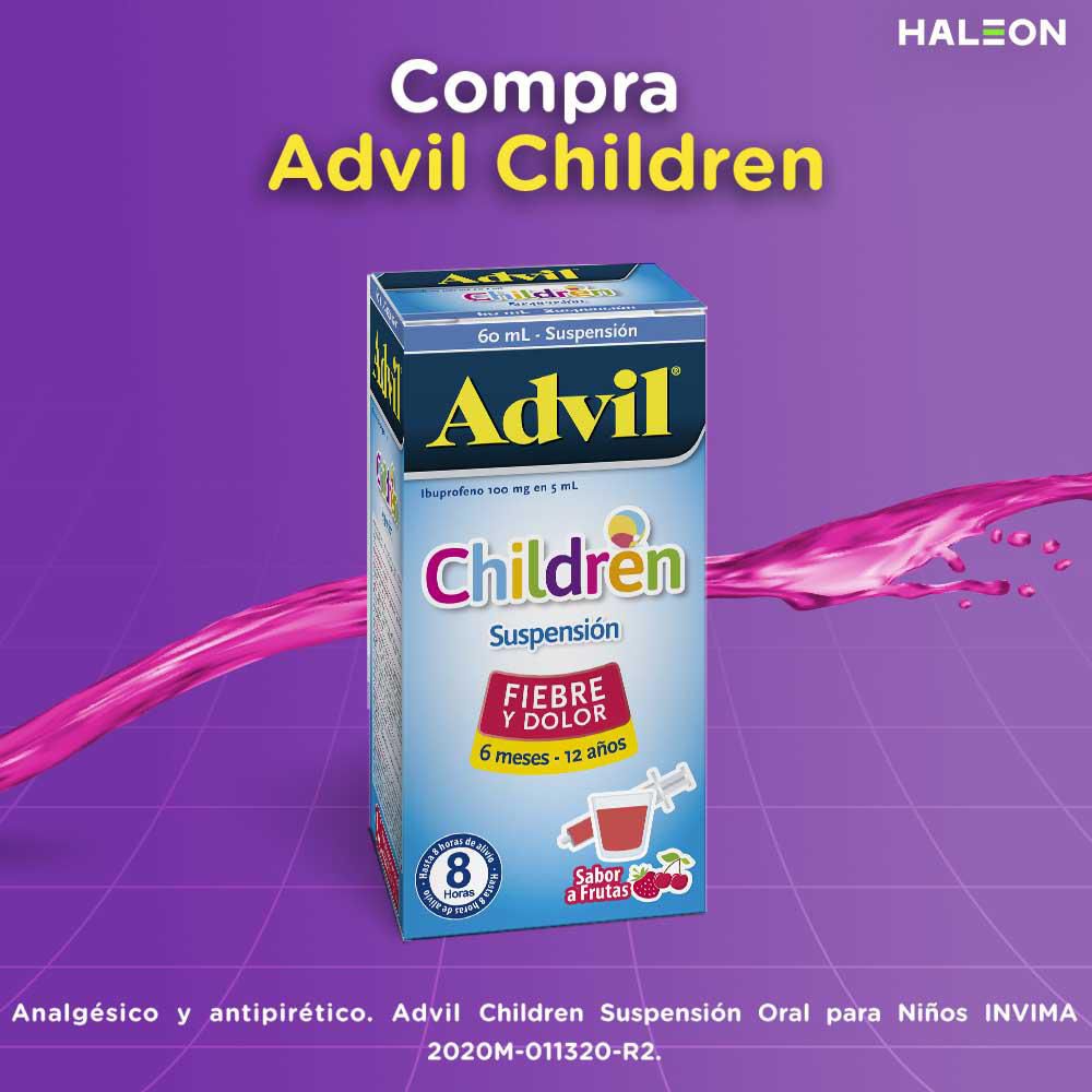 Jarabe ADVIL children dolor y fiebre (100  ml) img #5