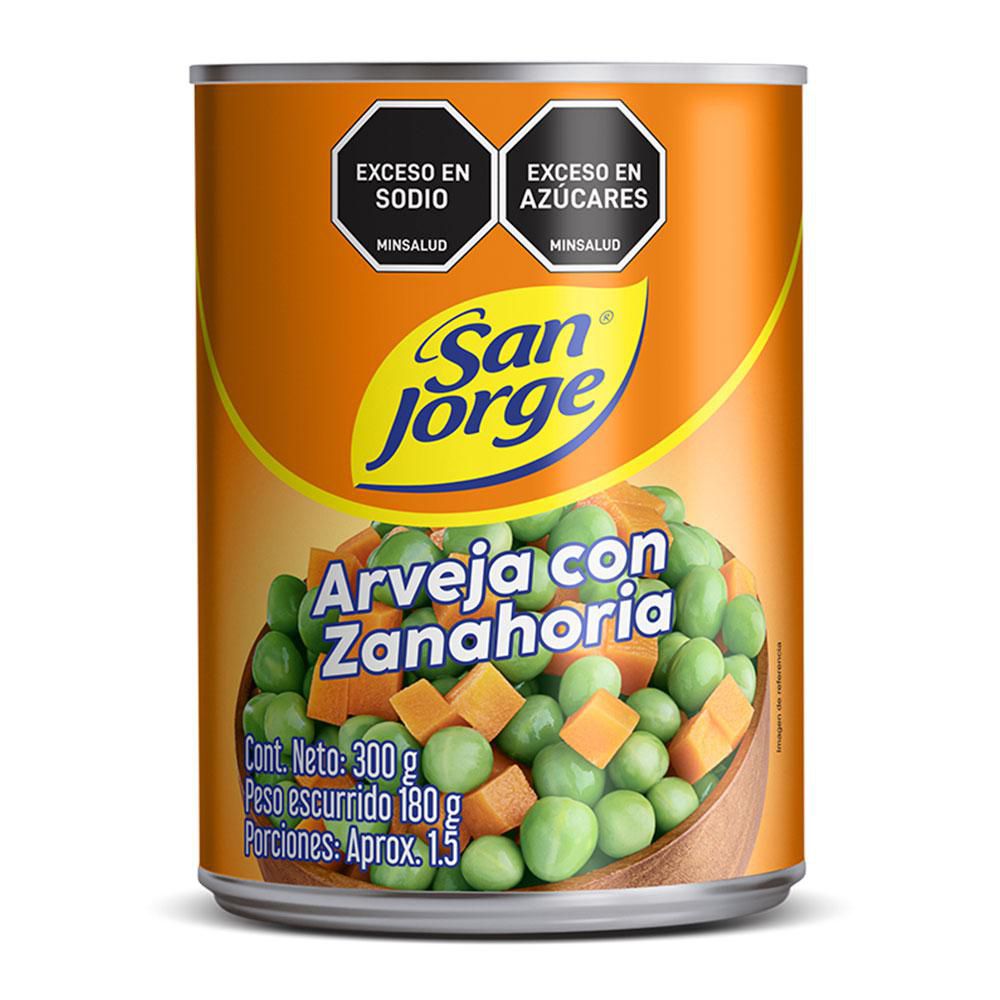 Arveja con zanahoria SAN JORGE Lata (180  gr) img #1