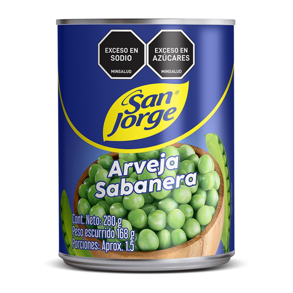 Arveja SAN JORGE Sabanera lata (190  gr) img #1
