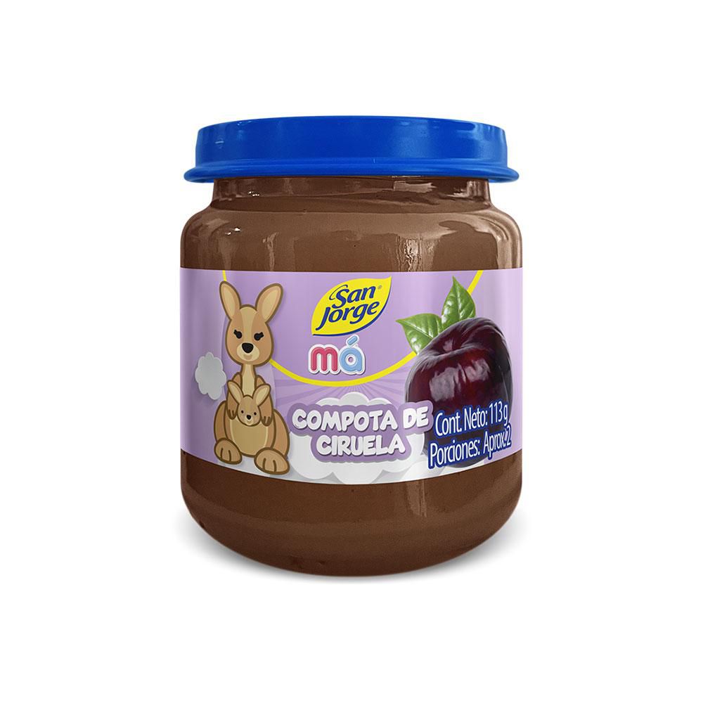 Compota SAN JORGE ciruela frasco (93  ml) img #1