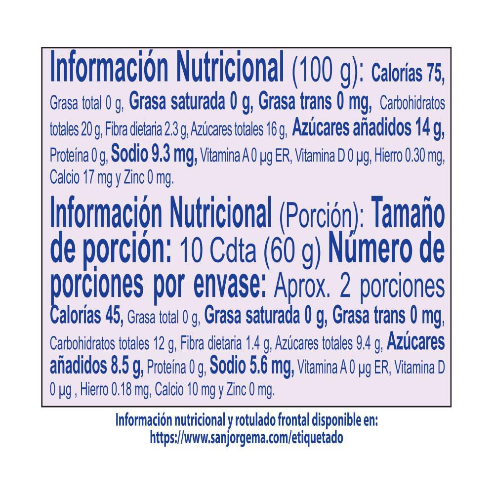 Compota SAN JORGE ciruela frasco (93  ml) img #3