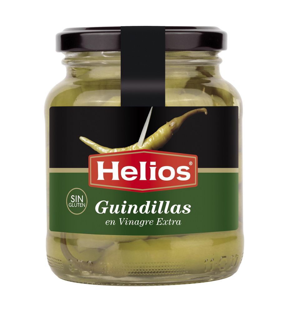 Guindillas HELIOS En Vinagre Extra Virgen (120  gr) img #1