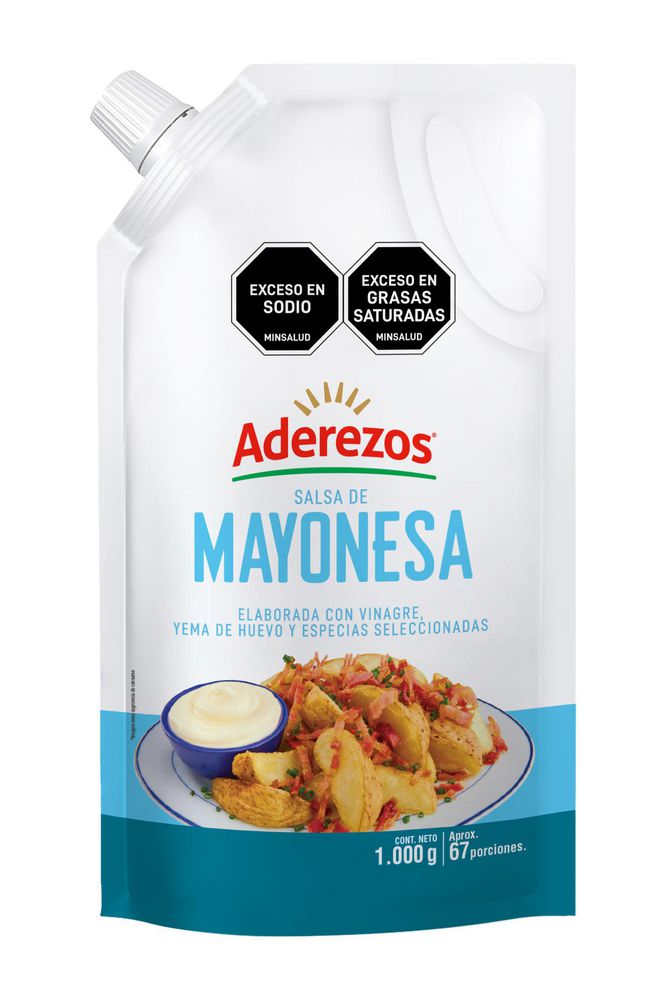 MAYONESA BAJA EN GRASA ADEREZOS MAYONESA BAJA EN GRASA (1000  gr) img #1