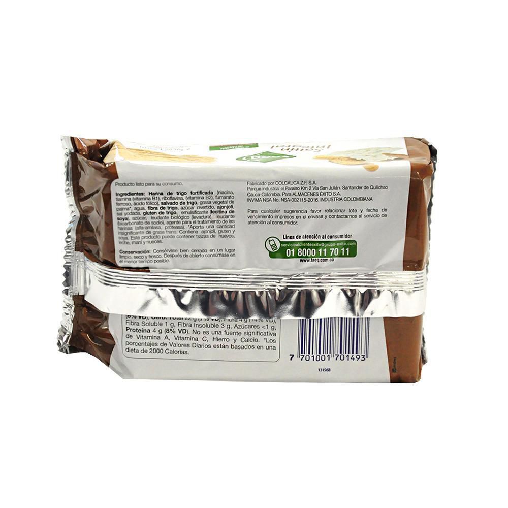 Galletas TAEQ Integral X 2 Tacos (240  gr) img #2