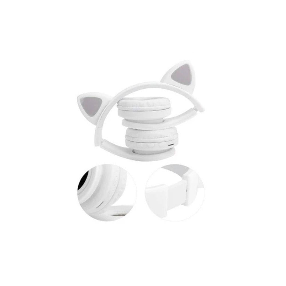 Diadema Audifonos Bluetooth Orejas Gato Luz Rgb 283 img #2