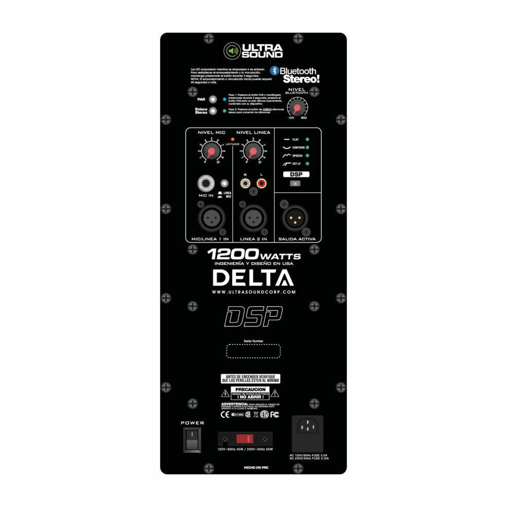 Cabina Activa Delta En Abs De 15 Pulgadas 1200 Watts img #2