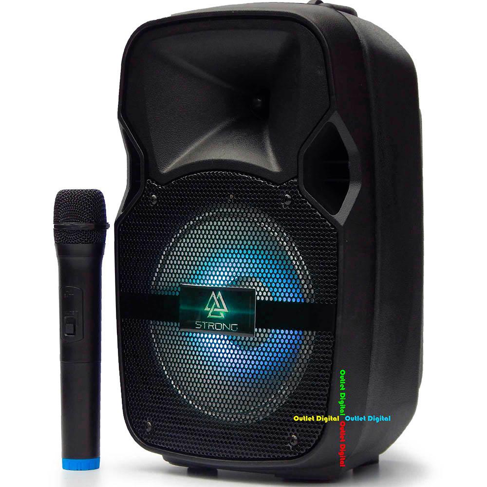 Bafle De Sonido Con Batería Y Micrófono Inalámbrico img #2