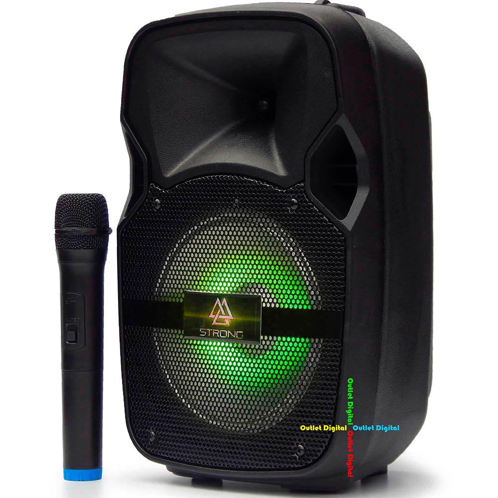 Bafle De Sonido Con Batería Y Micrófono Inalámbrico img #4