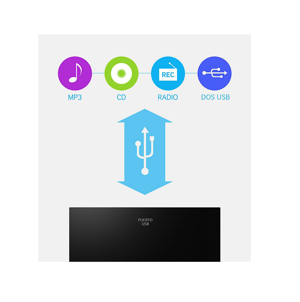 Equipo Sonido Minicomponente Samsung Mx Js5500 img #2