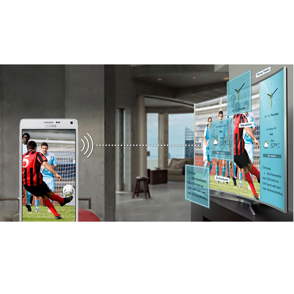 Televisor Samsung Un55j6300akxzl Led 55 Pulgadas Smart Tv img #4