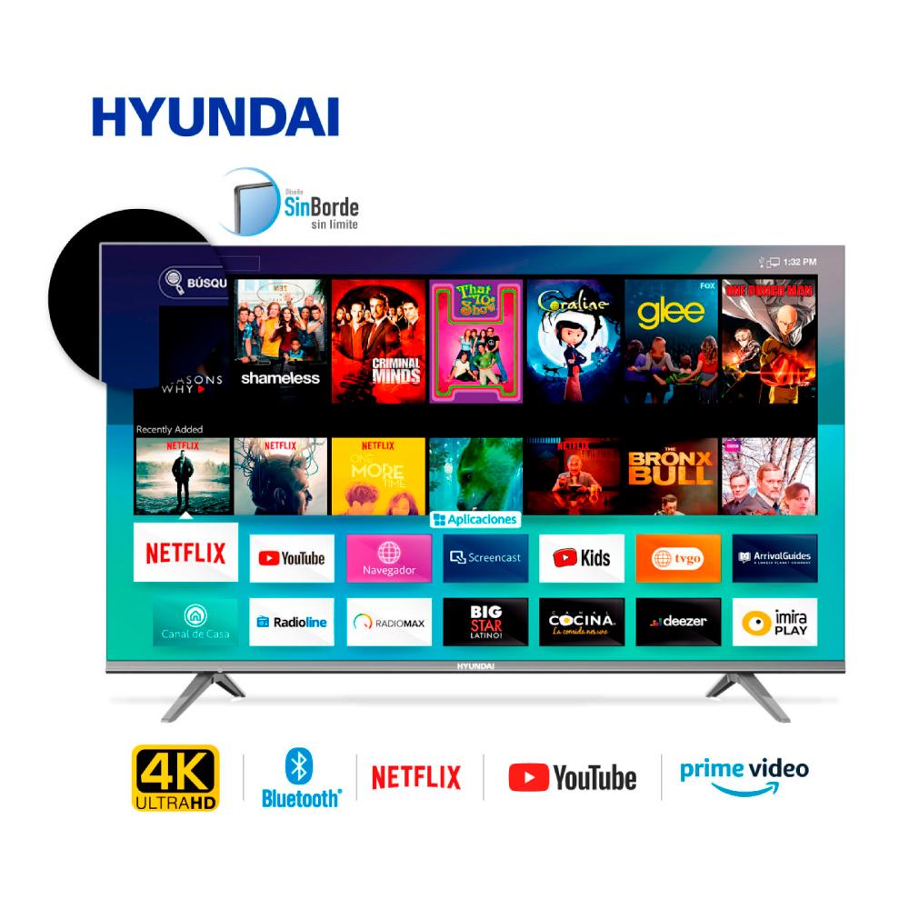 Televisor Hyundai 50 Pulgadas Hyled5014n4km Led 4K Uhd Smart Tv img #2
