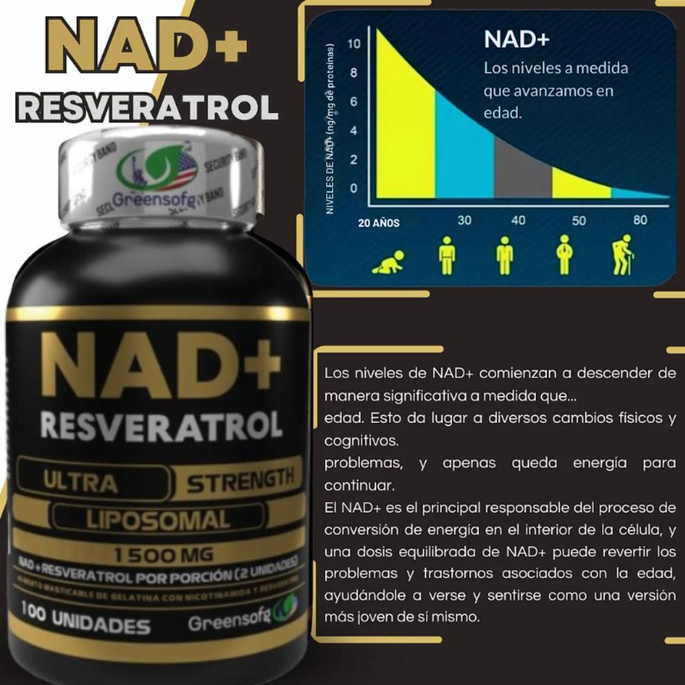 Nad + Resveratrol Americano Puro X 100 U img #2