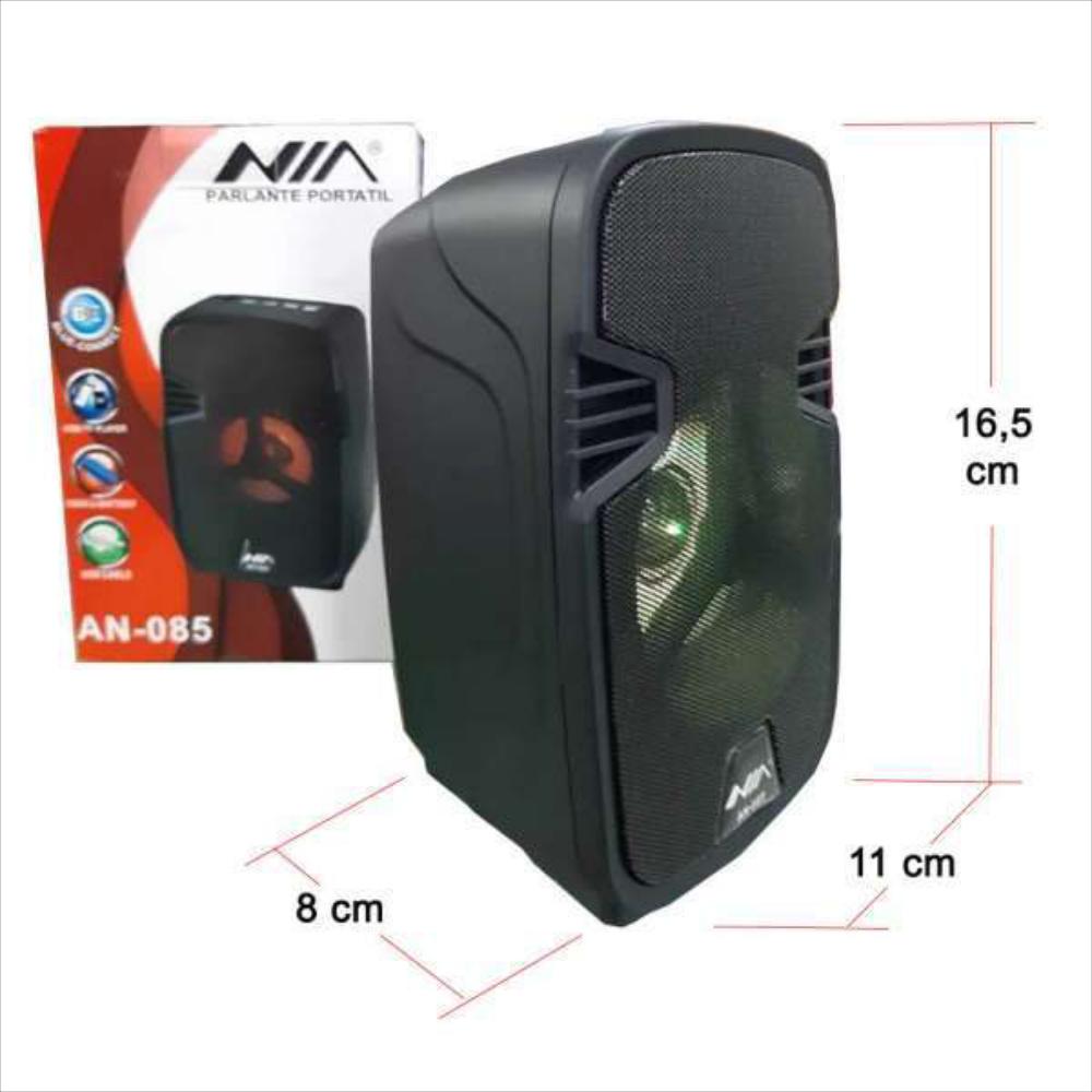 Parlante Portátil Bluetooth Nia An-085 Mini Cabina img #4