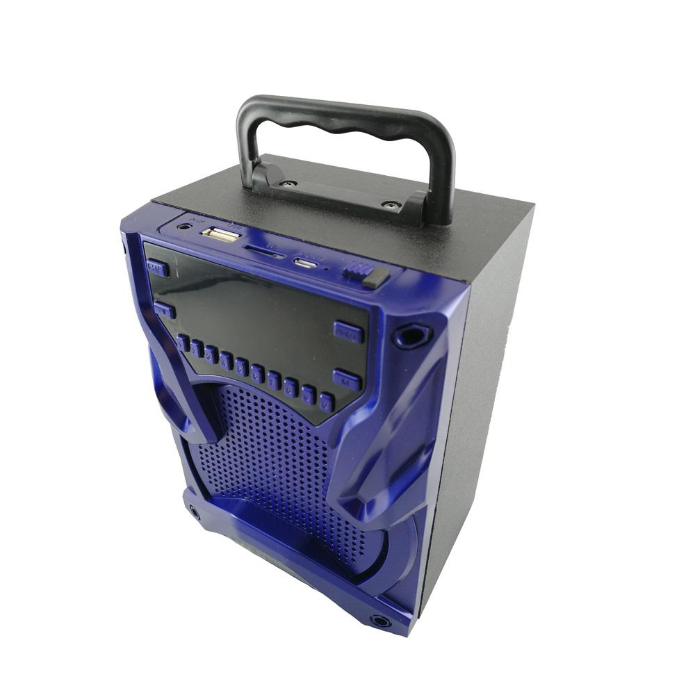 Parlante Recargable Con Bluetooth - Extra Bajo Y Despertador img #2