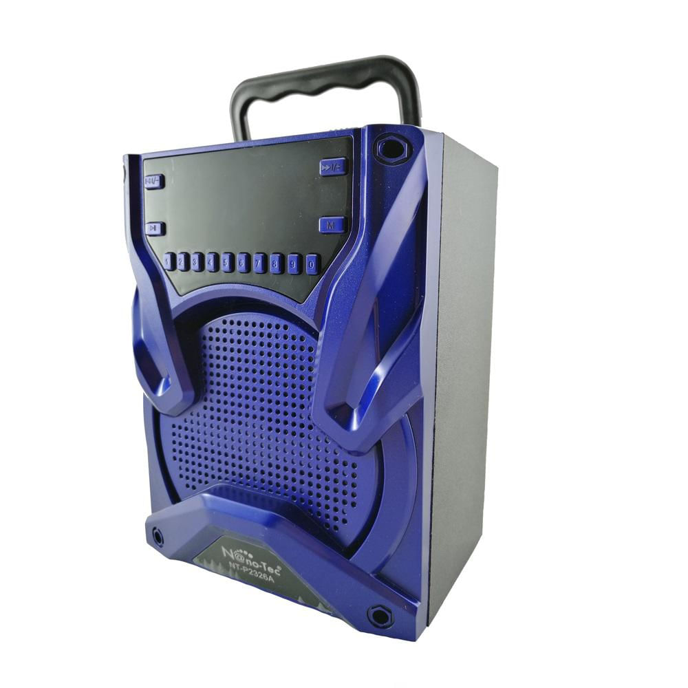 Parlante Recargable Con Bluetooth - Extra Bajo Y Despertador img #3