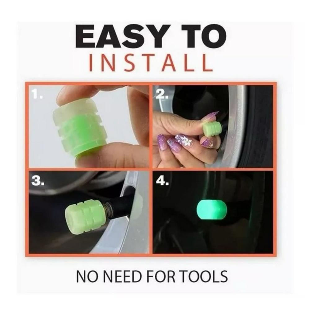 Tapones Para Valvulas Fluorecentes X 4 img #3