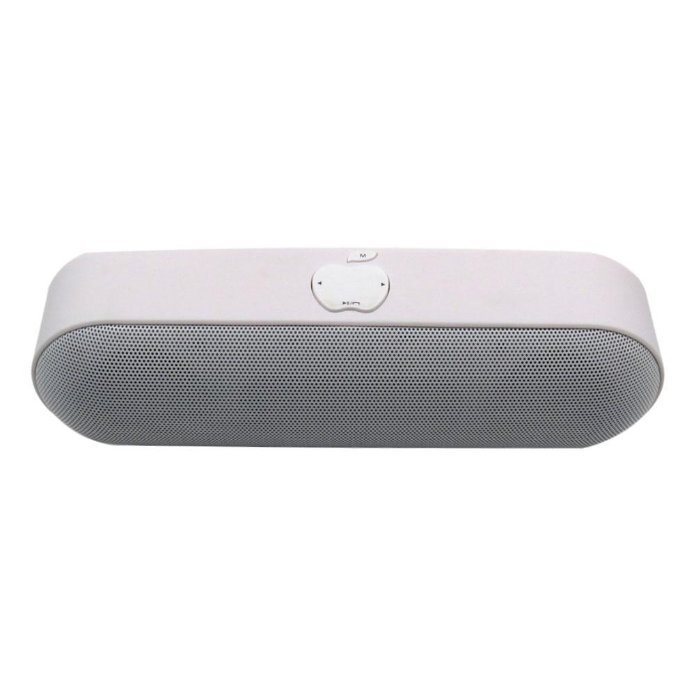 Parlante Altavoz Radio FM Bluetooth SD USB S812 Blanco img #1